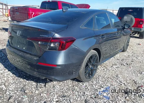 2025 Honda Civic Sport из США, поврежденный, VIN 2HGFE2F59SH532891